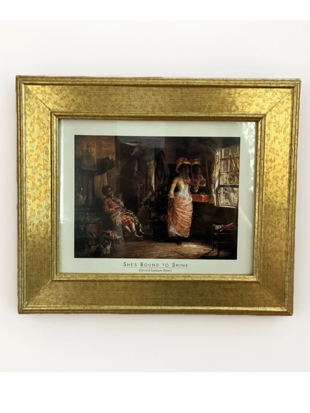 Framed Art Print by Edward Lamson Henry Victorian African American Americana